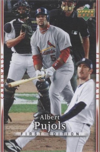 2007 Upper Deck First Edition - Albert Pujols Ivan Rodriguez Justin Verlander #285