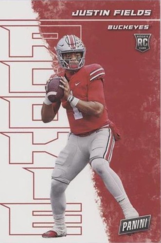 2021 Panini Player of the Day Justin Fields #79