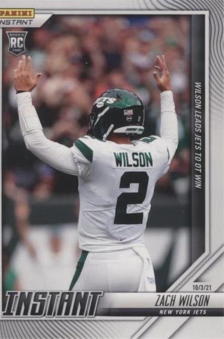 2021 Panini Instant NFL Zach Wilson #46