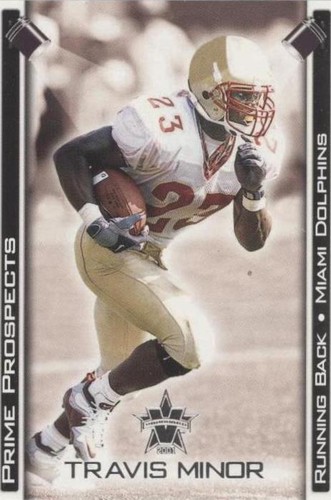 2001 Pacific Vanguard Travis Minor #17