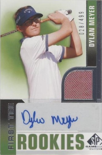 2021 SP Game Used - Dylan Meyer #58