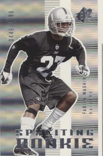 2005 SPx Fabian Washington #125