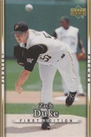 2007 Upper Deck First Edition - Zach Duke #265