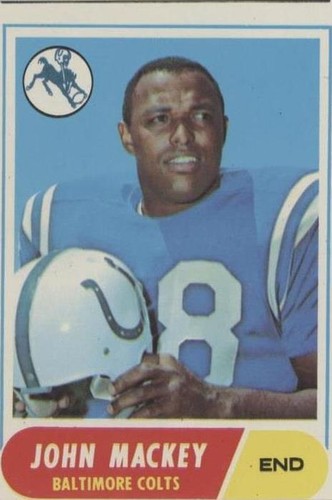 1968 Topps John Mackey #74
