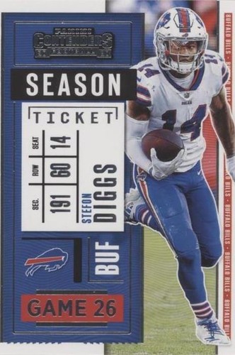 2020 Panini Contenders Stefon Diggs #91