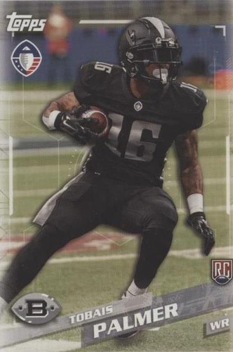 2019 Topps Alliance of American Football Tobais Palmer #81