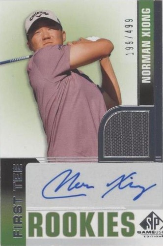 2021 SP Game Used - Norman Xiong #52