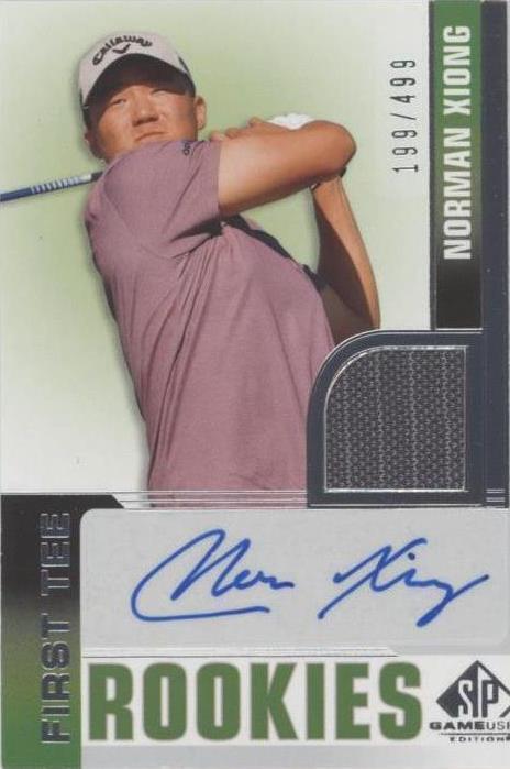 2021 SP Game Used - Norman Xiong #52