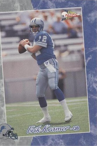 1993 Pacific Erik Kramer #103