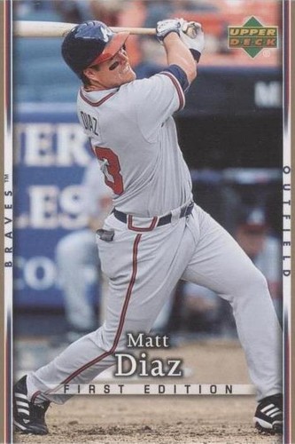 2007 Upper Deck First Edition - Matt Diaz #181