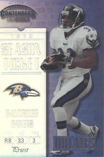 1999 Playoff Contenders SSD Priest Holmes #83