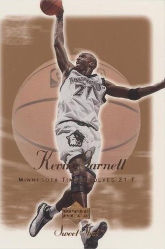 2001-02 Upper Deck Sweet Shot - Kevin Garnett #51
