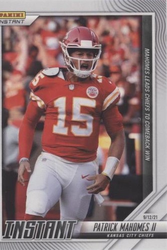 2021 Panini Instant NFL Patrick Mahomes II #17