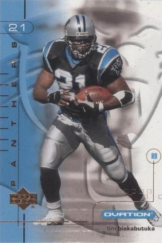 2001 Upper Deck Ovation Tim Biakabutuka #15