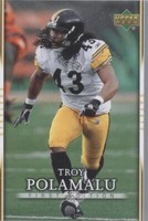 2007 Upper Deck First Edition Troy Polamalu #78