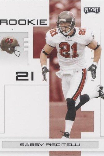 2007 Playoff NFL Playoffs Sabby Piscitelli #177