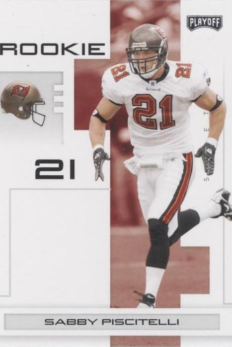2007 Playoff NFL Playoffs Sabby Piscitelli #177
