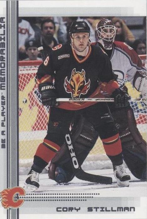 2000-01 In the Game Be A Player Memorabilia - Cory Stillman #167