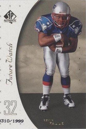 1999 SP Authentic Kevin Faulk #105