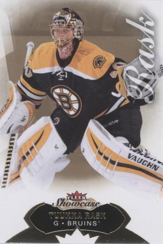 2014-15 Fleer Showcase - Tuukka Rask #15