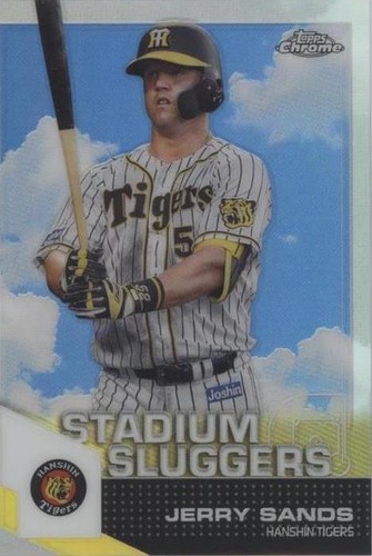 2021 Topps Chrome NPB Nippon Professional Baseball - Jerry Sands #SL-10