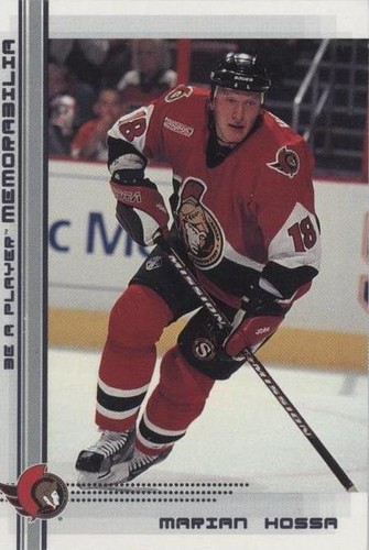 2000-01 In the Game Be A Player Memorabilia - Marian Hossa #94