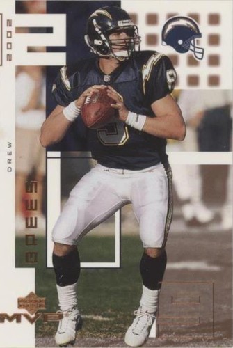 2002 Upper Deck MVP Drew Brees #196
