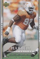 2007 Upper Deck First Edition Justin Harrell #142