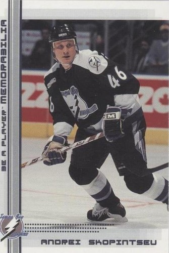 2000-01 In the Game Be A Player Memorabilia - Andrei Skopintsev #251