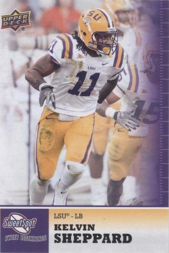 2011 Upper Deck Sweet Spot Kelvin Sheppard #46