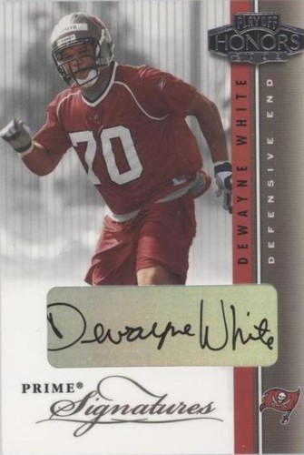 2003 Playoff Honors Dewayne White #PS52