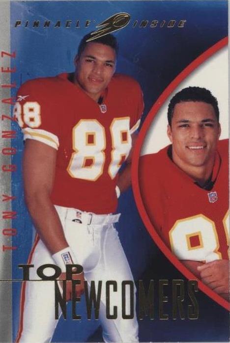 Pinnacle Inside 1997 Tony Gonzalez #143