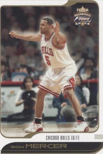 2001-02 Fleer Focus Jersey Edition - Ron Mercer #78