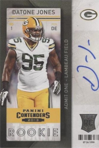 2013 Panini Contenders Datone Jones #129