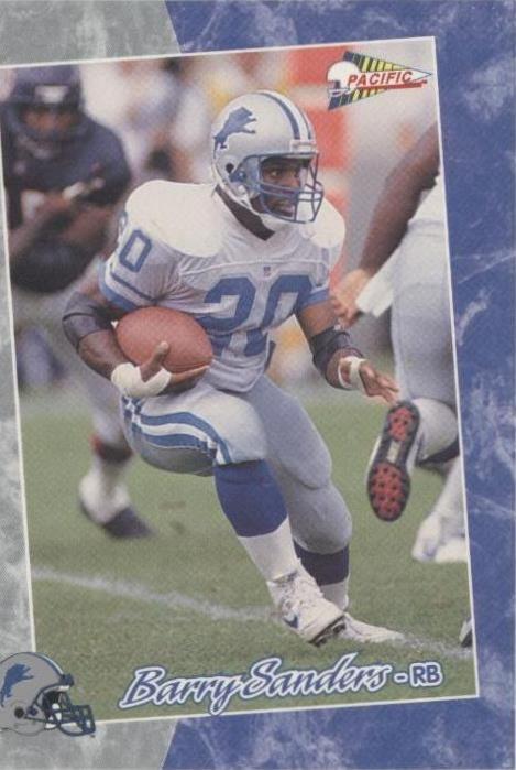Pacific Barry Sanders #106 1993