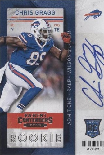 2013 Panini Contenders Chris Gragg #117