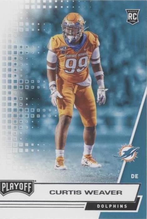 2020 Panini Playoff Curtis Weaver #295