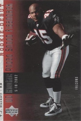 2006 Upper Deck Rookie Debut T.J. Duckett #RPF90