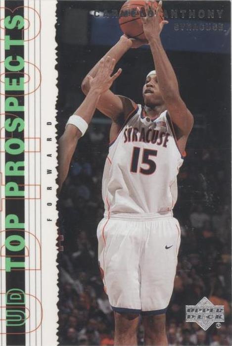 2003-04 Upper Deck UD Top Prospects - Carmelo Anthony #5
