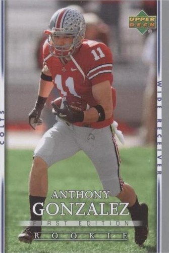 2007 Upper Deck First Edition Anthony Gonzalez #110