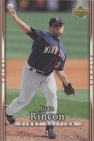 2007 Upper Deck First Edition - Juan Rincon #117