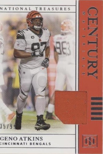 2019 Panini National Treasures Geno Atkins #CM-31