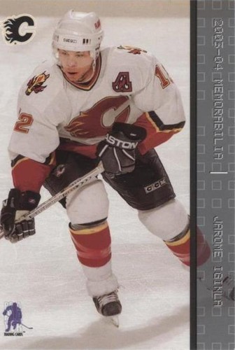 2003-04 In the Game Be A Player Memorabilia - Jarome Iginla #33
