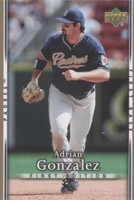 2007 Upper Deck First Edition - Adrian Gonzalez #268