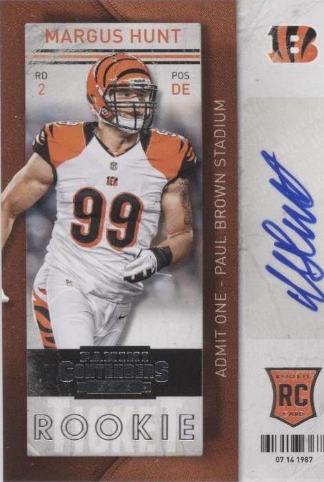 2013 Panini Contenders Margus Hunt #163