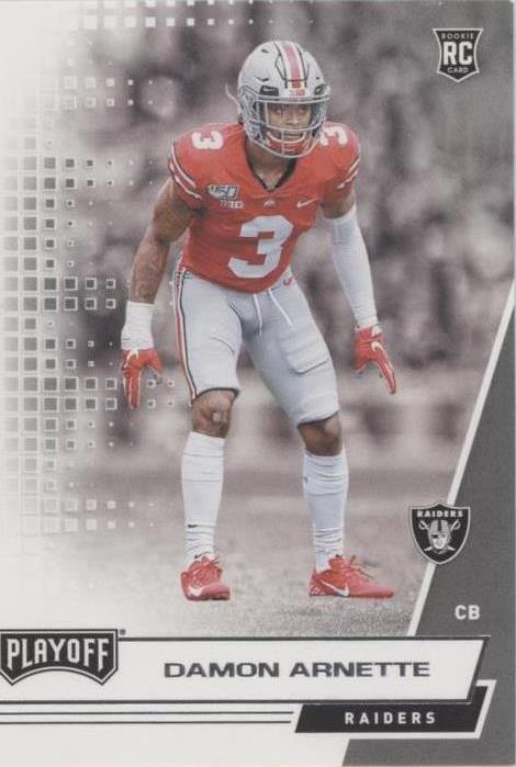 2020 Panini Playoff Damon Arnette #281
