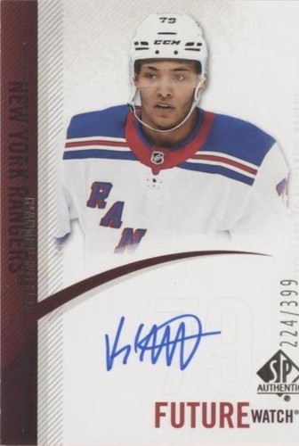 2020-21 SP Authentic - K'Andre Miller #RFWA-KM