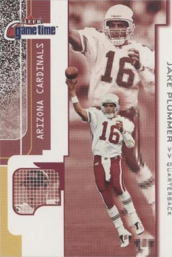 2001 Fleer Game Time Jake Plummer #38