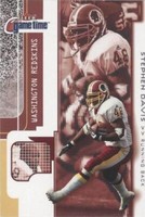 2001 Fleer Game Time Stephen Davis #75