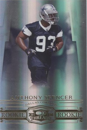 2007 Donruss Threads Anthony Spencer #211